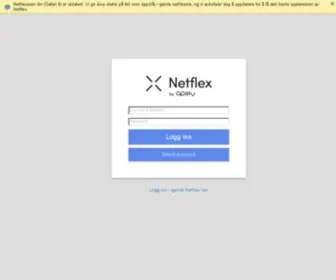 Netflexapp.no(Please log in) Screenshot