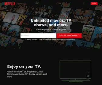 Netflix.com(Watch TV Programmes Online) Screenshot