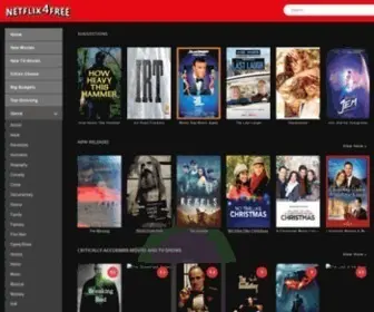 Netflix4Free.com(Free Netflix Account) Screenshot