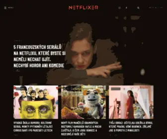 Netflixer.cz(Vše ze světa Netflixu) Screenshot