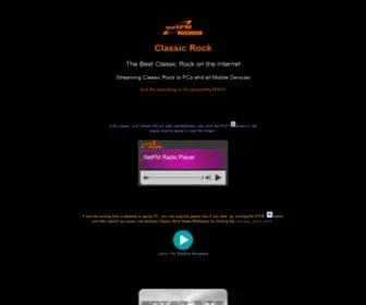 Netfm.net(CLASSIC ROCK RADIO) Screenshot