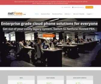 Netfone.ca(Netfone) Screenshot