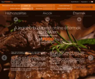 Netfood.hu(Online étel rendelés) Screenshot