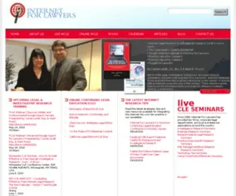 Netforlawyers.com(California Continuing Legal Education (MCLE)) Screenshot