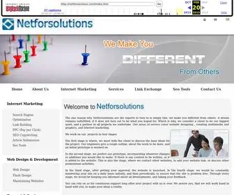 Netforsolutions.com(请勿使用非法用途) Screenshot