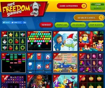 NetfreedomGames.com(Net Freedom Games) Screenshot
