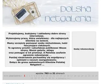 Netgaleria.org(Opinie na temat Netgalerii) Screenshot