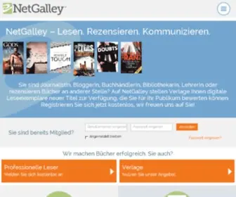 Netgalley.de(Netgalley) Screenshot