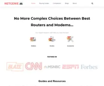Netgenie.net(All About Routers) Screenshot