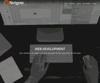 Netgow.com(Web Agency) Screenshot