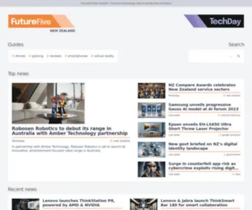 Netguide.co.nz(FutureFive NZ) Screenshot