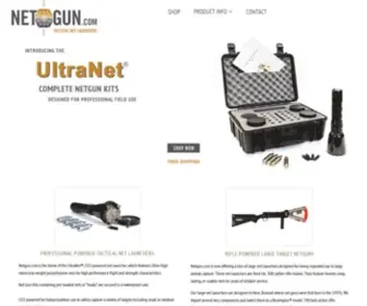 Netgun.com(Tactical Net Guns) Screenshot