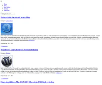 Netheweb.de(Tipps für Webmaster) Screenshot