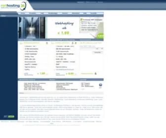 Nethosting24.de(Webhosting & Webspace für Profis) Screenshot