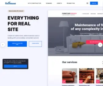 Nethouse.me(Free Website Builder) Screenshot