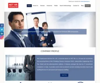 Nethr.in(Providing Employment & Recruitment Services) Screenshot