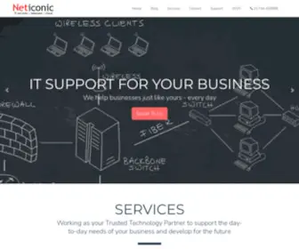 Neticonic.com(Neticonic > Home) Screenshot