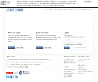 Netidme.com(Age and Identity Verification For Personal and Business Users) Screenshot