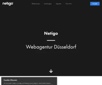 Netigo.de(Erfahrene Webagentur Düsseldorf) Screenshot