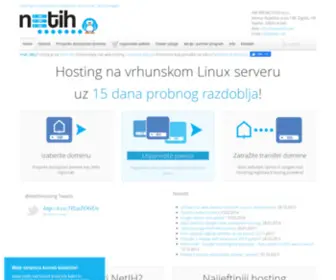 Netih.net(Hosting) Screenshot