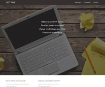 Neting.si(Izdelava spletnih strani) Screenshot