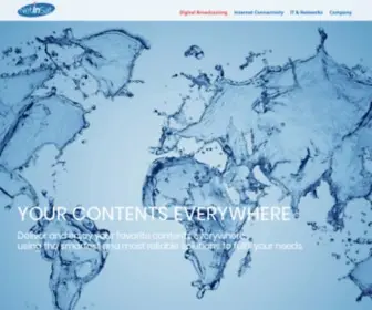 Netinsat.com(Digital broadcasting) Screenshot