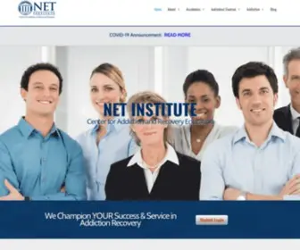Netinstitute.org(Net Training Institute) Screenshot