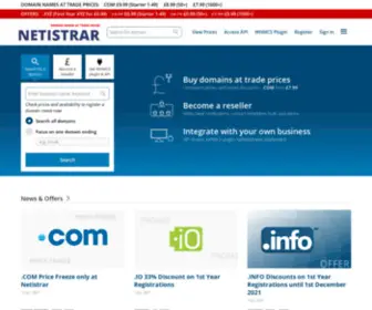 Netistrar.com(Netistrar) Screenshot