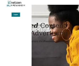 Netizen.co(Targeted, content-driven advertising) Screenshot