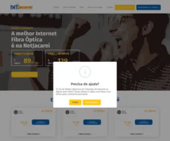 Netjacarei.com.br(NET JACAREÍ) Screenshot