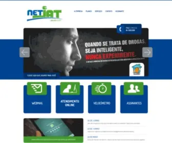 Netjat.com.br(Deixando você milhas a frente) Screenshot