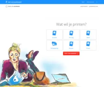Netjesgeprint.nl(Printen en inbinden) Screenshot