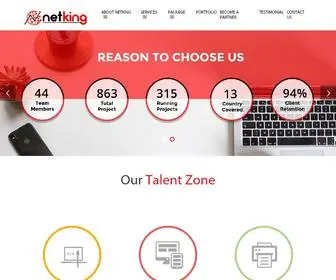 Netkingtechnologies.com(Web Development & Digital Marketing Company In India) Screenshot