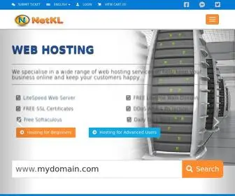 Netkl.com(NetKL Network) Screenshot