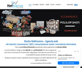 Netkosmos.com(Agenzia web benevento) Screenshot