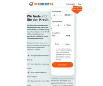 Netkredit24.de(Kredit von 1..000 Euro) Screenshot