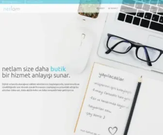 Netlam.net(Custom Graphic Design) Screenshot