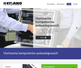 Netland.net.pl(Hurtownia Netland) Screenshot