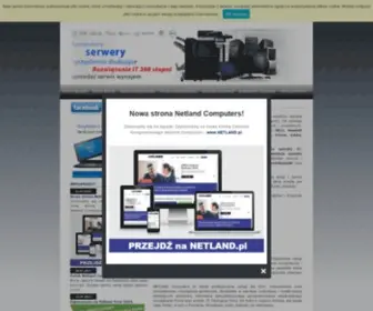 Netlandcomputers.pl(Komputery używane) Screenshot
