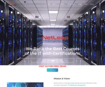 Netleap.co.in(NetLeap IT Training & Solutions) Screenshot