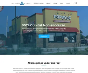 Netleasealliance.com(Net Lease Alliance) Screenshot