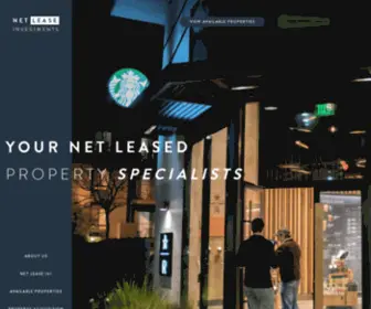 Netleaseinvestments.com(Net Lease Investments) Screenshot