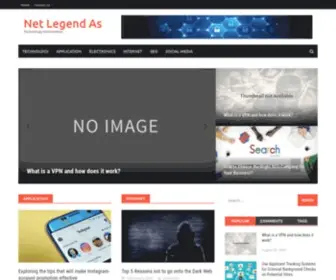 Netlegendas.org(Technology Information) Screenshot