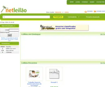 Netleilao.com(NetLeilão) Screenshot