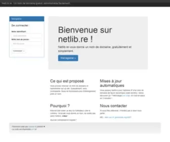 Netlib.re(DNSManager) Screenshot