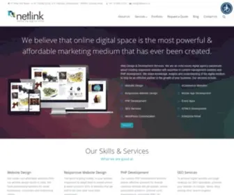 Netlink.co.in(Outsourcing India) Screenshot