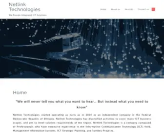 Netlinktechnologies.net(Netlink Technologies) Screenshot