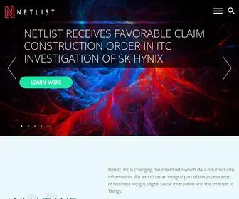 Netlist.com(Netlist Inc) Screenshot