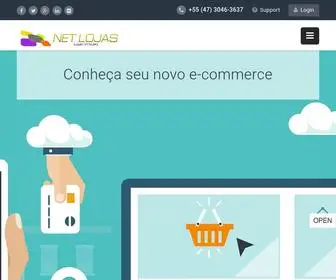 Netlojas.net(Lojas Virtuais) Screenshot