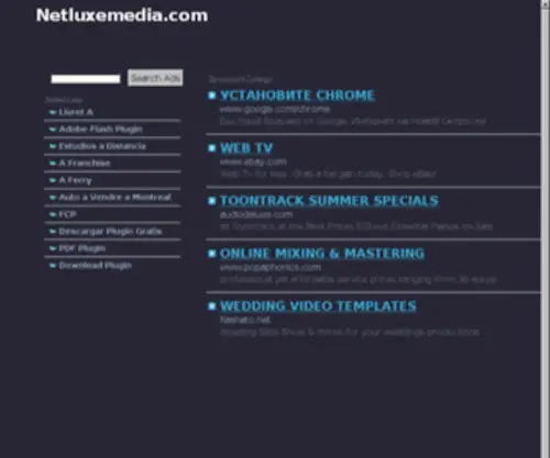 Netluxemedia.com(Netluxemedia) Screenshot